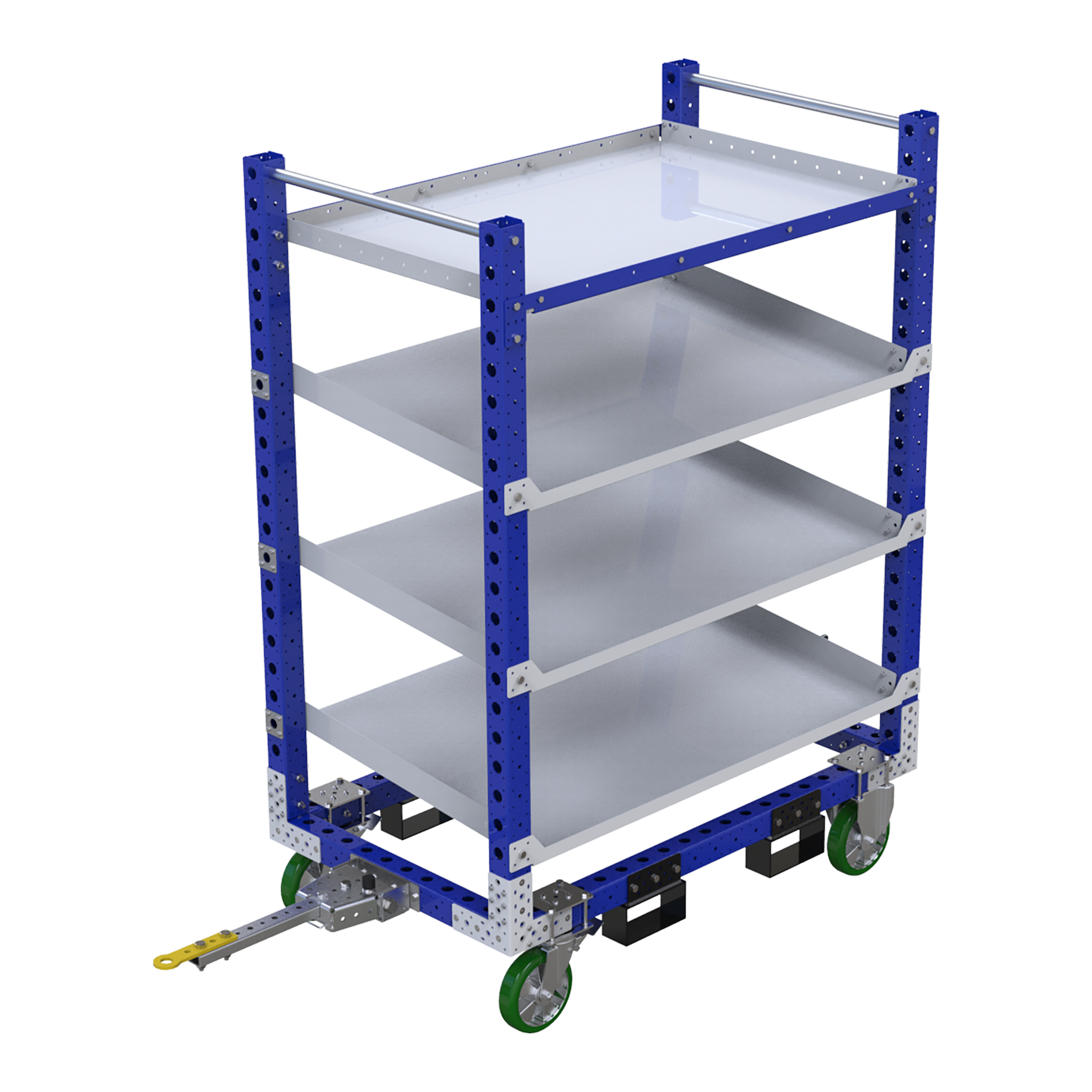 Carro de estante de flujo - 840 x 1400 mm
