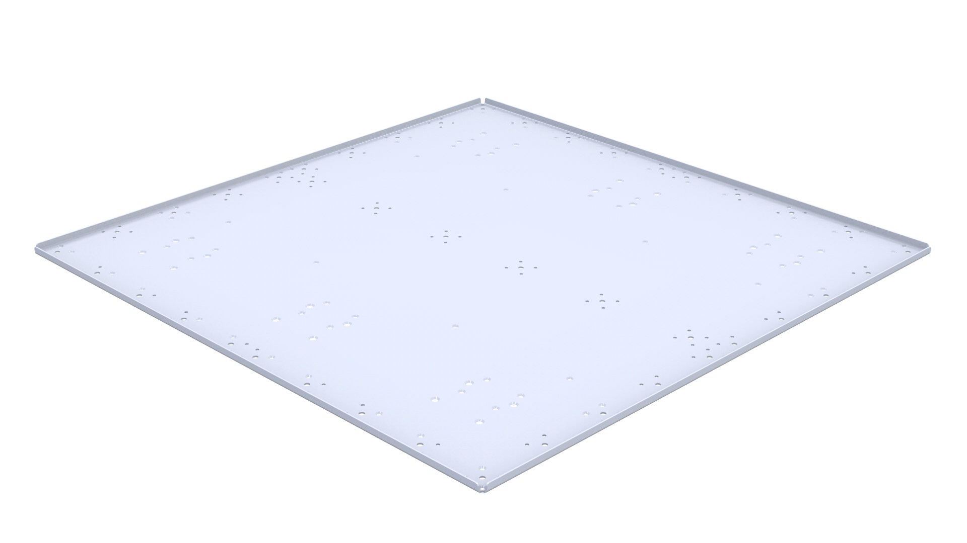 Top Plate With Edge - 1260 x 1260 mm