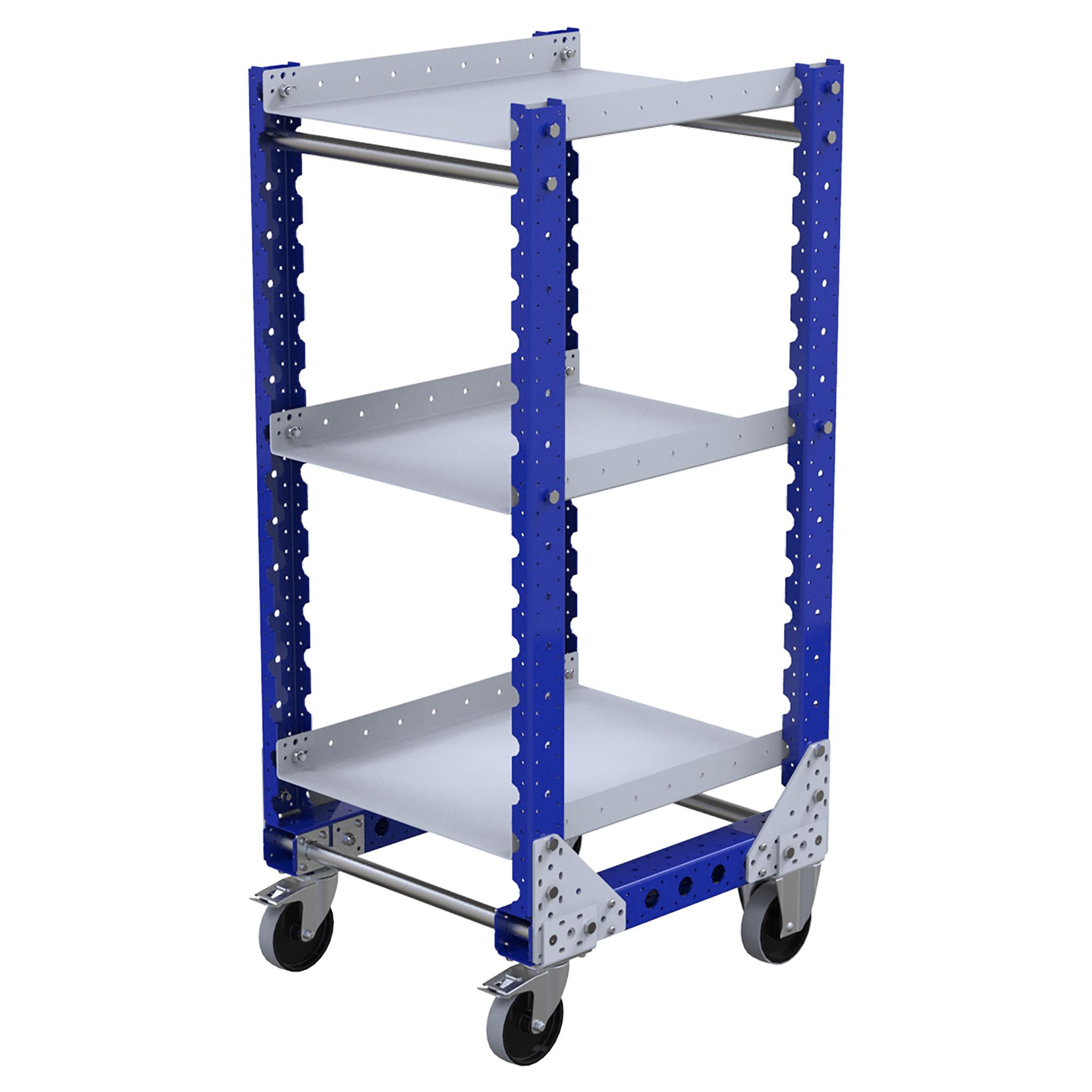 Carro de estante plano - 560 x 630 mm