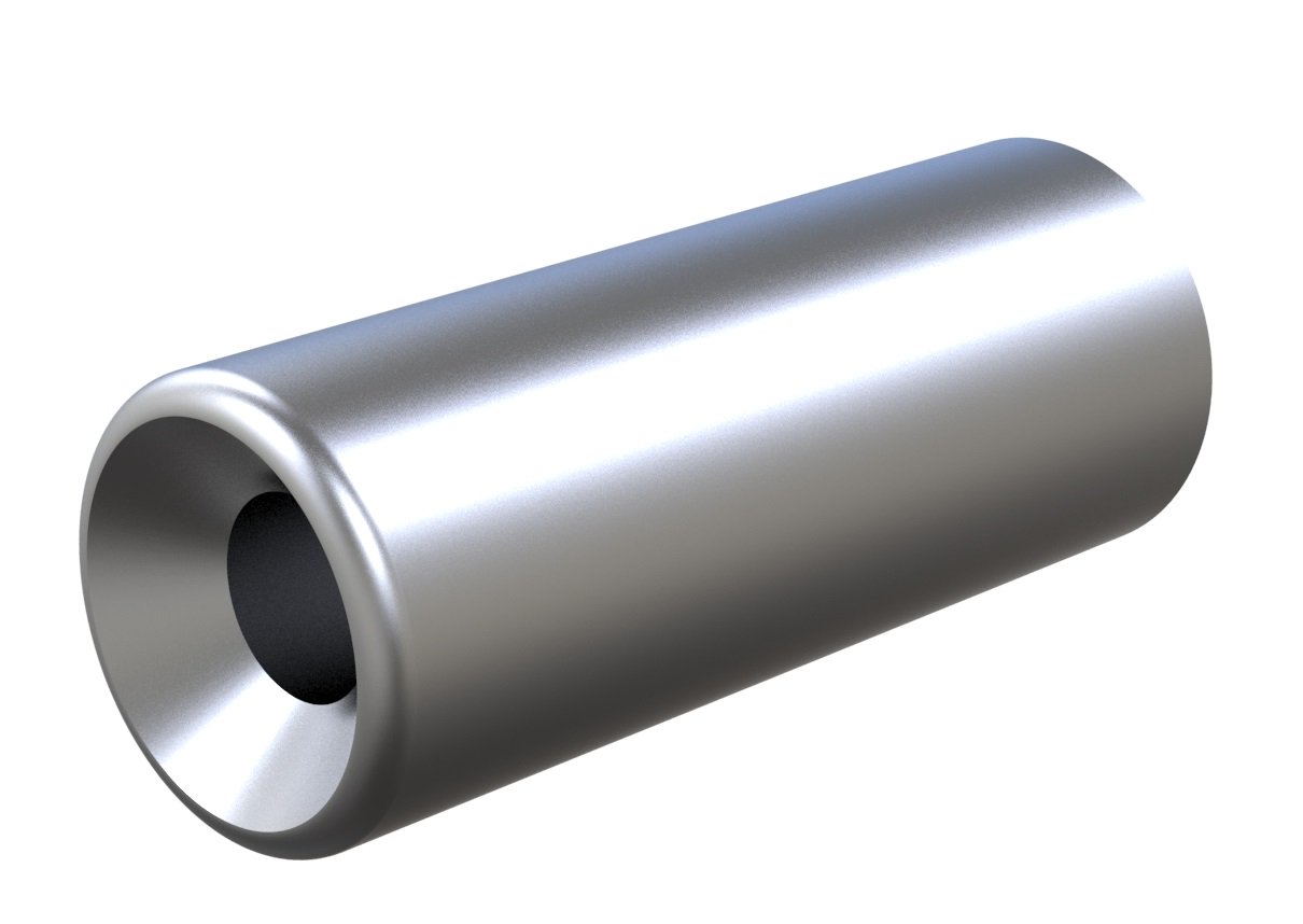 Countersunk towing lock pin 63 mm
