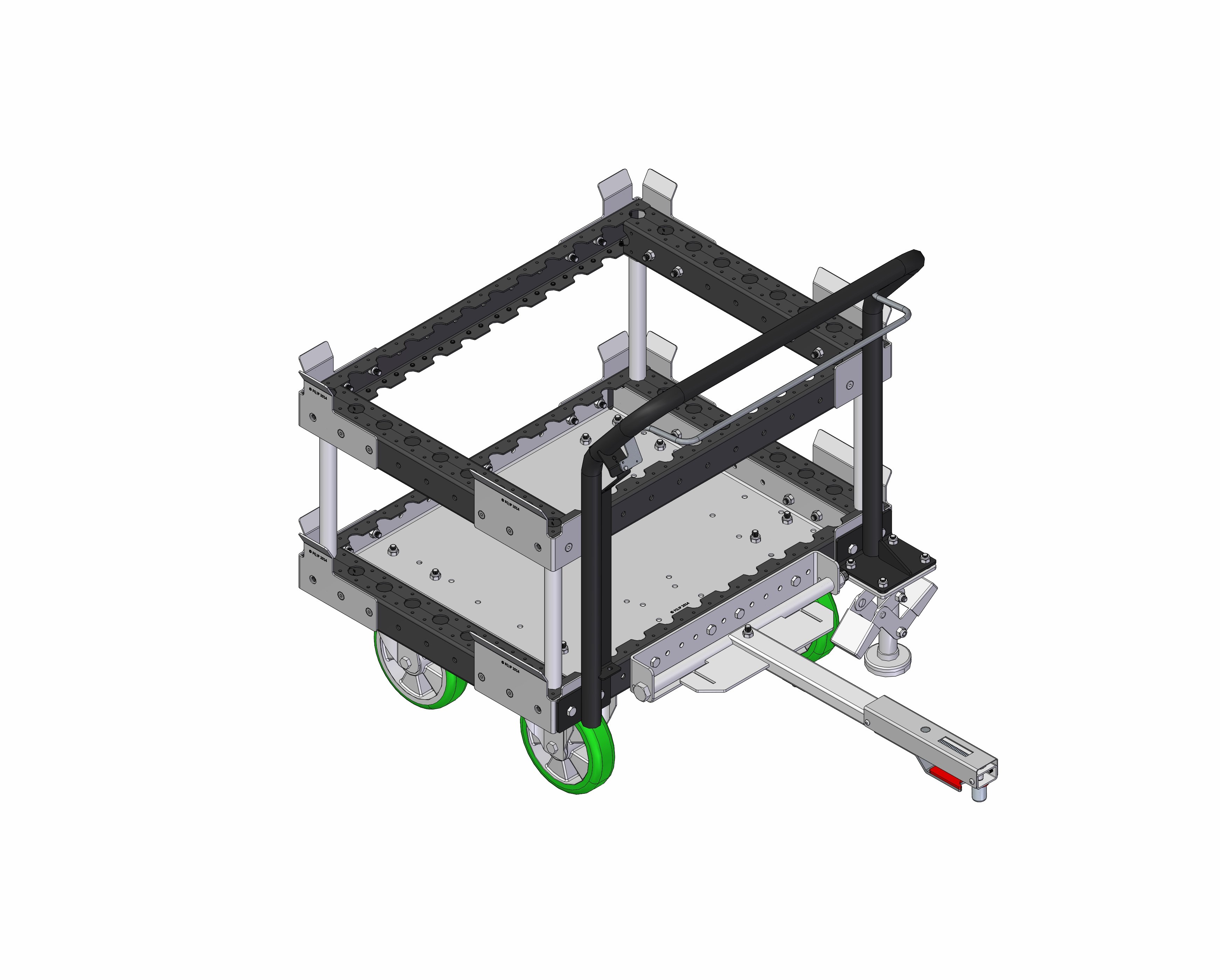 Sub Frame Half-EUR Pallet Carts 800 x 600 mm