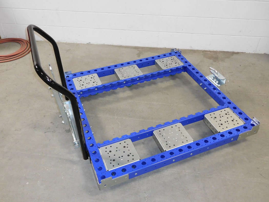 Modular & industrial material handling cart by FlexQube