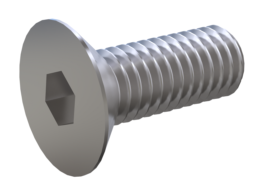 M6 x 16 mm Countersunk Allen Head