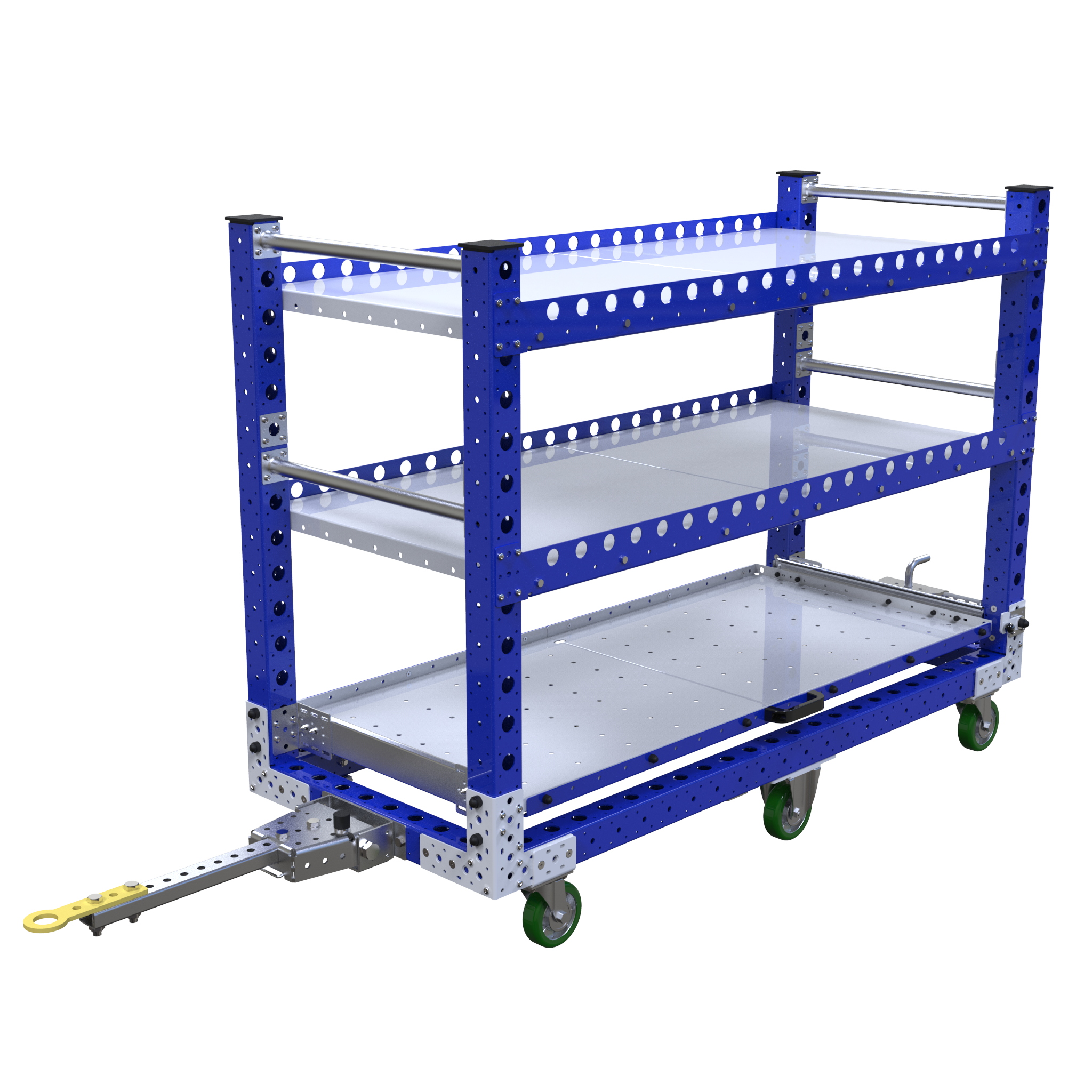 Carro con estante extensible-1680 x 700 mm