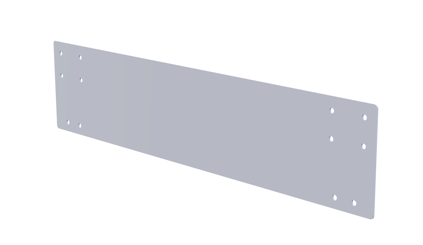 Flip cover - 628 x 100 mm