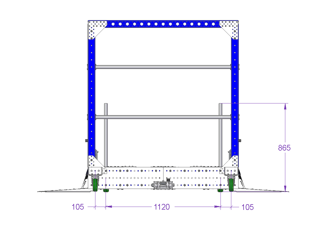 Mother Daughter System for Dollies – 2240 x 1470 mm